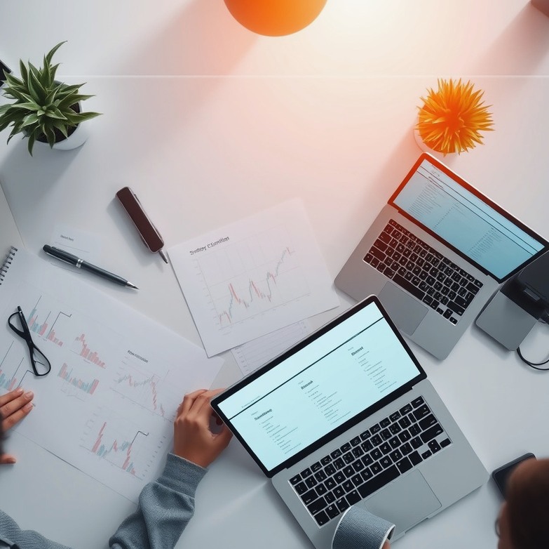 Strategy conditions on paper beside laptop rule fields